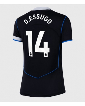 Billige Fotballdrakt Chelsea Dario Essugo #14 Replika Tredjedrakt Dame 2025-26 Kortermet Billige Fotballdrakt Chelsea Dario Essugo #14 Replika Tredjedrakt Dame 2025-26 Kortermet
